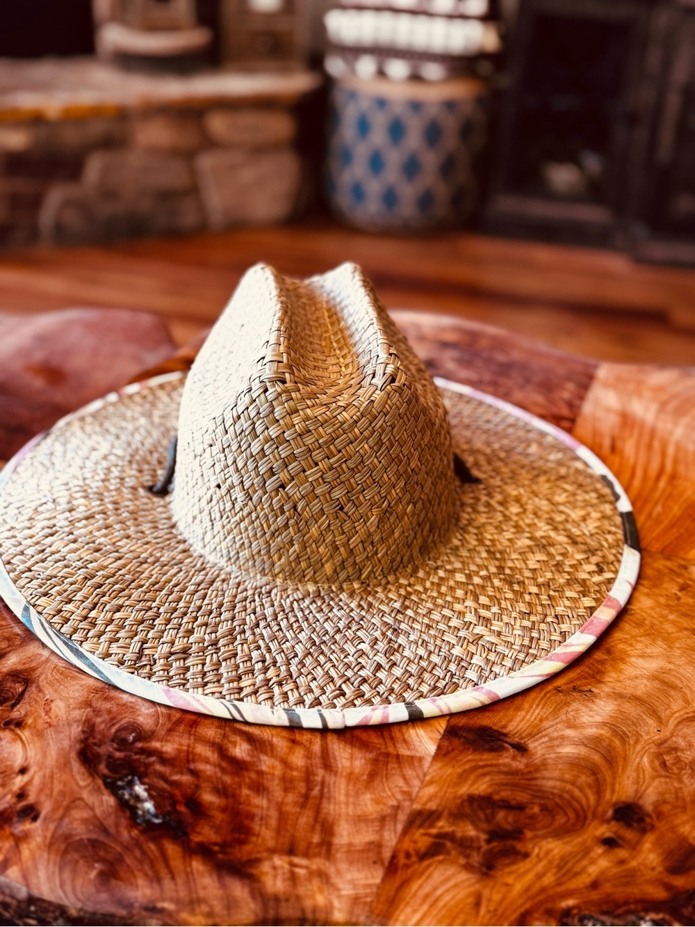 ROXY Roxy Womens  Straw Panama hat nwot m/l - Picture 3 of 9
